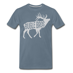 Bugle Bros T-Shirt - Limited Edition - steel blue